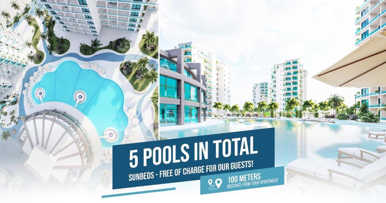 Sophia Pool Apartments at Caesar Blue Resort: All-Inclusive Luxury with Extended Breakfast Perivolia tou Trikomou Exterior photo
