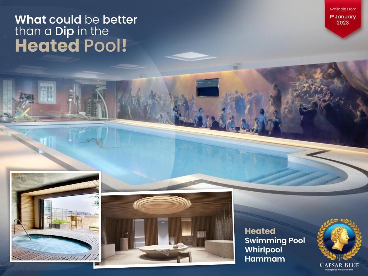 Sophia Pool Apartments at Caesar Blue Resort: All-Inclusive Luxury with Extended Breakfast Perivolia tou Trikomou Exterior photo